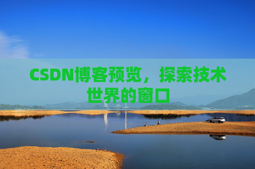 CSDN博客预览，探索技术世界的窗口